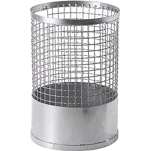 Müllkorb rund verzinkter Draht 70 Liter