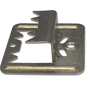 Profilholzkralle Nr. 5 extra stark Stahlband-verzinkt für Nut/Feder-Montage