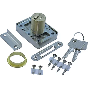 SECOTEC Anschlagschloss MZ23/25mm vermessingt SB-1