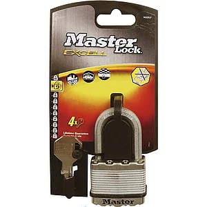 MASTER LOCK Vorhangschloss Excell M5EURDLF 52 mm Stahl, verschiedensperrend SB