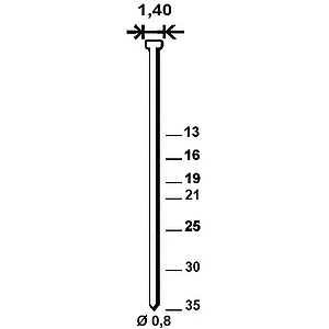 ALSAFIX Stauchkopfnagel JA 16 mm aus Stahldraht verzinkt (20000 St)
