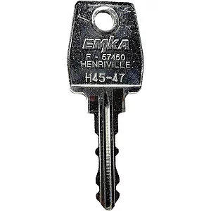 STRENGER Hauptschlüssel EMKA Sperre 43001-48000 vernickelt