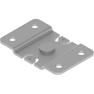 HELM 53/73 Deckenbefestigungsplatte Stahl verzinkt