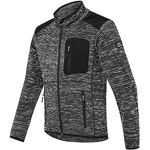 KÜBLER Strickjacke Form 1441 anthrazit/schwarz M