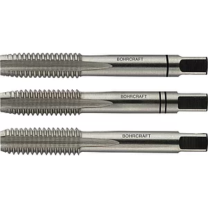 BOHRCRAFT Hand-Gewindebohrer-Satz HSSG DIN352 6H Gewindegröße M 36