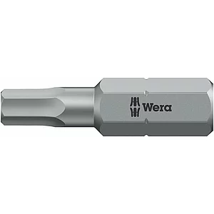 WERA Bit-Einsatz 840/1Z 1/4"sechskant 10.0/25 mm Innensechskant