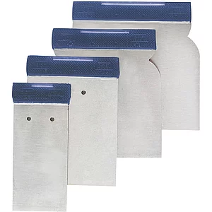 Flächenspachtel ( Japanspachtel ) aus Bandstahl mit Griffleiste Breite 120 mm