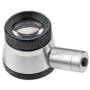 Präzisions Messlupe Vergrößerung 20-fach Linsen Ø 30 mm