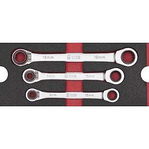 WGB Moflex Modul S Doppelring-Ratschenschlüssel 6400 3-teilig