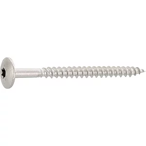 Trespo Fassadenschraube Linsenkopf 4,8x 25 Torx 20 Edelstahl A2