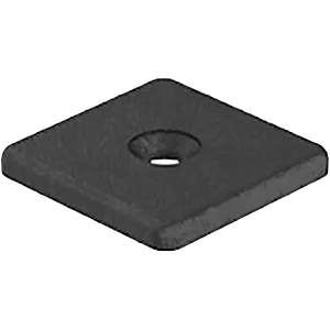 FATH Abdeckkappe für Profile 40 x 40 mm anschraubbar schwarz
