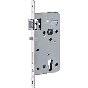 DORMAKABA Einstemmschloss 127WZ FB PZW,Flüsterfalle, DM 60, Nuss 9 mm, links