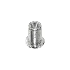 Blindnietmutter Flachkopf Rundschaft offen M 5 UT/FEF3 Stahl verzinkt