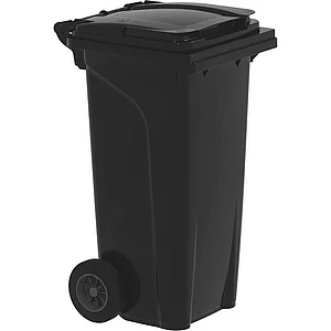 Mülltonne 120 Liter Kunststoff grau Urban