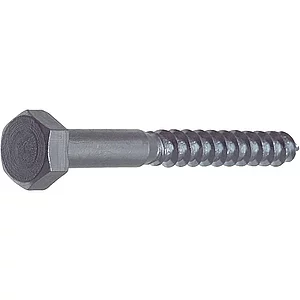 DIN571 6x120 verzinkt Gestellschraube (Schlüsselschraube)