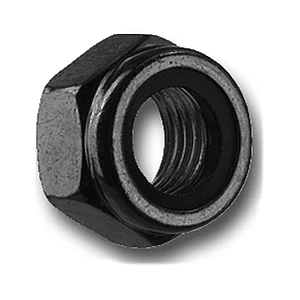 DIN985/ 6-8 M 6 verzinkt schwarz Sicherungsmutter niedrige Form