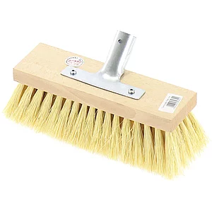 MASTA Teerbürste Fiber eckig 230 x 70 mm mit Metallstielhalter ohne Stiel