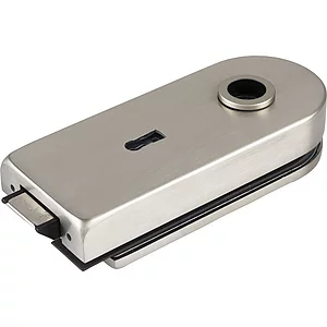 SOLIDO Schloss Studio Round BB mit 2 Schlüsseln 300-BB, Alu Edelstahl-Effekt