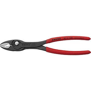 KNIPEX Frontgreifzange TwinGrip 8201, KS-Griff, schwarz, 150 mm