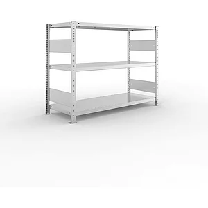 META Steck-Grundregal 1025 x 1300 x 500 mm 3 Fachböden 230 kg