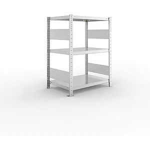 META Steck-Grundregal 1025 x 750 x 500 mm 3 Fachböden 150 kg
