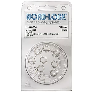 NORD-LOCK Keilsicherungsscheiben NL6ss Edelstahl A4, - Blister SB-10