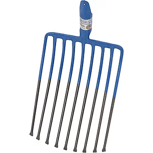 OFFNER Schotter-Koksgabel 9 Zinken Größe 340 x2 50 mm ohne Stiel