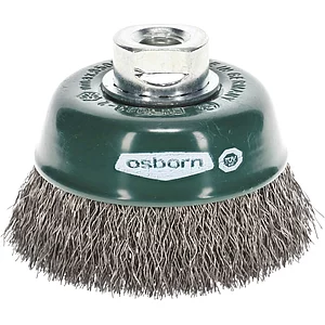 OSBORN Flächenreinigungs Topfbürste 80 x 25 mm rostfreier Stahldraht M14