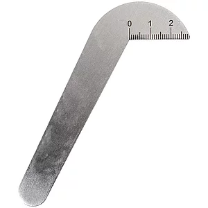 Spiralbohrer-Schleiflehre bis 50 mm Winkel 118 Grad