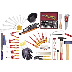 Werkzeugsatz für den Elektriker 86-teilig