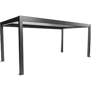 BIOHORT Pergola Gr. 6 x 3 dunkelgrau/silber