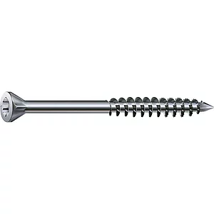 SPAX Fußbodenschraube Senkkopf 3.5x 55 Teilgewinde Torx 10 Wirox-Silber