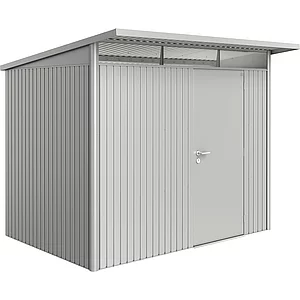 BIOHORT Gerätehaus AvantGarde A5 silber-metallic