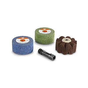 FEIN Satinier-Set Edelstahl