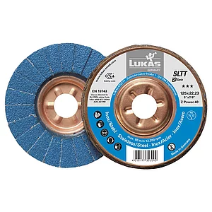 LUKAS Schleiflamellenteller SLTT Z Power ø 125 mm Korn 60