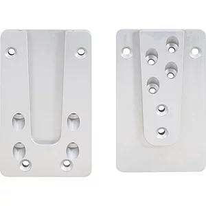 PITZL Schwerlast HVP 120x200x20 mm Aluminium eloxiert