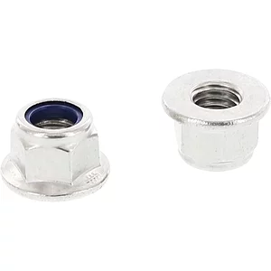 DIN6926 M10 Edelstahl A2 Sechskantmutter mit Flansch und Polyamideinlage