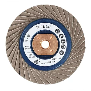 LUKAS Schleiflamellenteller SLTsflex Zirkonkorund ø 125 mm Korn 40