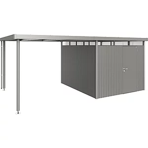 BIOHORT Seitendach HighLine H5 quarzgrau-metallic