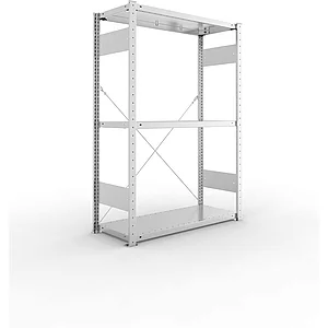 META Steck-Grundregal 1500 x 1000 x 400 mm 3 Fachböden 150 kg