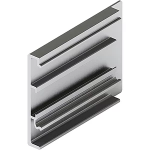 HAWA-Junior 80/100 B Abdeckkappe Clipblende 53 mm rechts silber