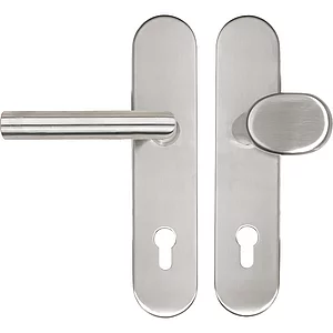 SH-Wechselgarnitur GEHRUNG - auf Schild PZ88, ohne Kzs., Edelstahl, RC2