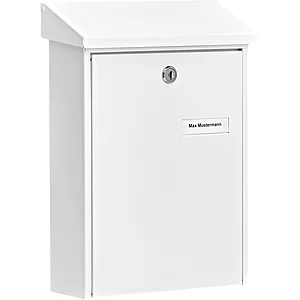 BURG Aufhängebriefkasten DAILY - Stahl verzinkt weiß