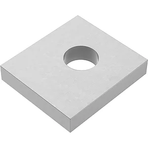 GH Druckscheiben HT 50x56x10mm Bohrung 18mm - Stahl verzinkt-blau