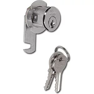 SECOTEC Holzmontagezylinder 20mm vernickelt SB-1