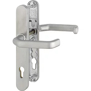 Drückergarnitur LIVERPOOL - Schmalschild PZ, wahlweise, Edelstahl matt