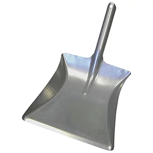 MASTA Kehrrichtschaufel aus verzinktem Stahlblech Breite 215 mm