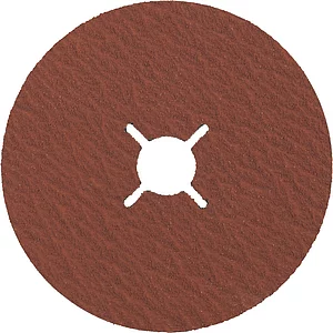 TYROLIT Fiberscheibe Cerabond X ø 115 x 22 mm Korn 80 für Metallschliff
