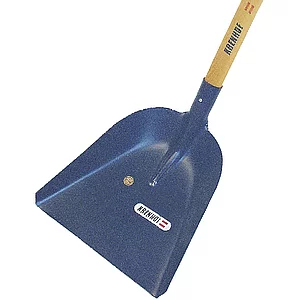 KRENHOF Stallschaufel mit Stiel 33 x 33 cm Länge 1,60 m