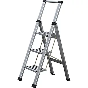 Alu-Klappleiter Step+Store L 3-stufig